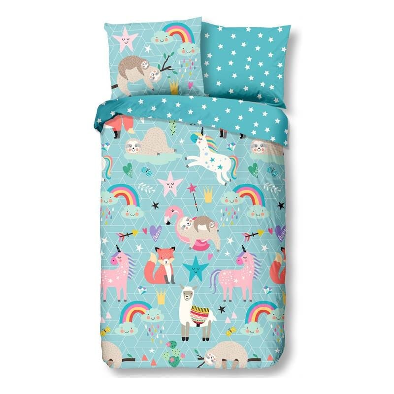 Good Morning Moody 6640 Aqua Dekbedovertrek